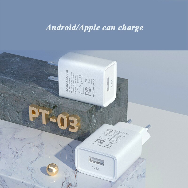 5 - 2a -ladegerät, 5 - 1a -ladekopf, ce- und fcc-zertifiziert, europäisches und amerikanisches handy-ladegerät, netzteil