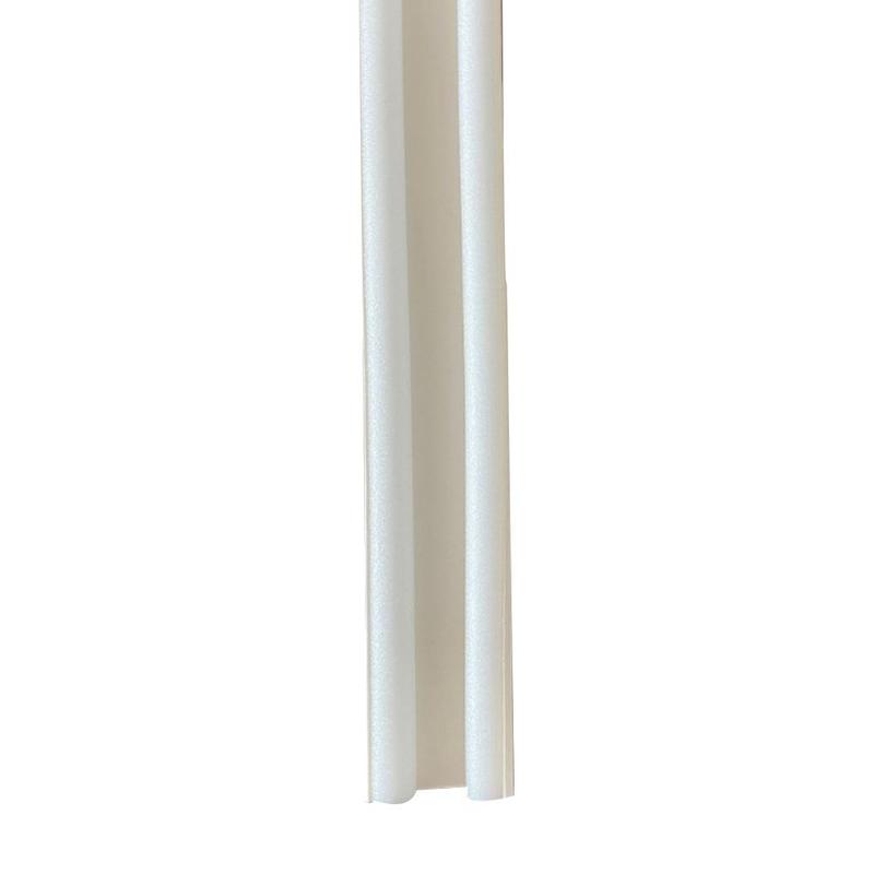1pc 93cm fleksibel, selvklæbende tætningsstrimmel til dørbund, lydisolering, vindtæt, støvtæt glasdør og vinduesforseglingsstrimmel: Hvid