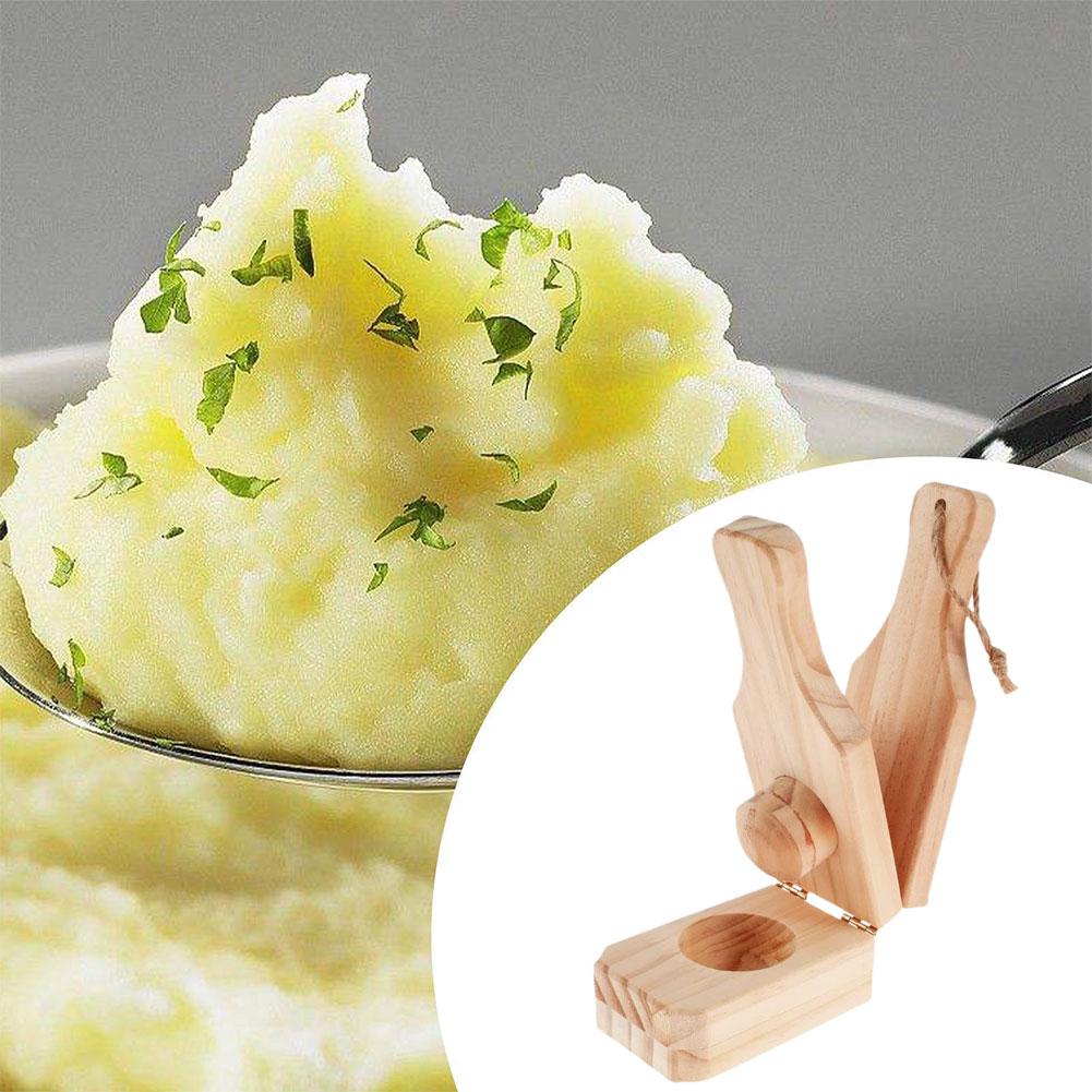 Smasher Maker-Presse en bois Tostonera Plantain avec poignée, réutilisable pour la cuisine, gels de fruits frits, cuisine exécutive, Gad K5V3