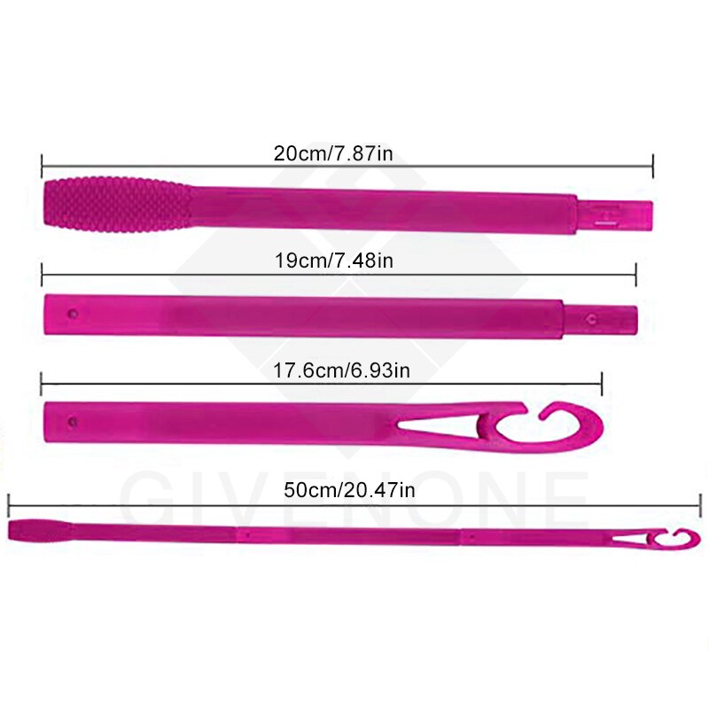 Bigoudi magique bricolage 12 pièces/24 pièces bigoudis portables bigoudis ondulés sont des outils de coiffure durables et Non dommageables