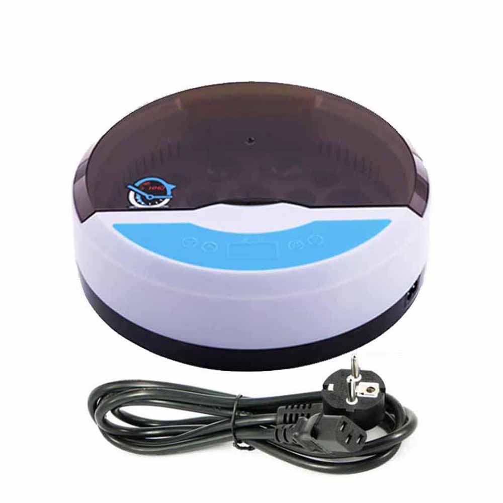 Mini Semi-Automatic Chicken Duck Goose Egg Incubator Led Light Poultry Chicken Bird Incubator Tool Digital Temperature Brooder: EU