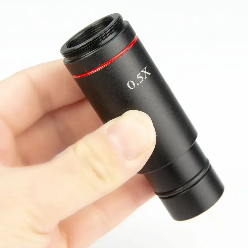 Adaptador de microscopio para cámara Digital C-Monut 0,5X para cámara CCD lente de relé ocular Digital 23,2mm 30mm 30,5mm