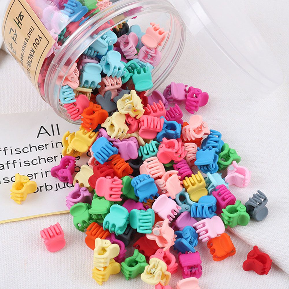 Conjunto de 30 Uds. De pinzas para el pelo en forma de estrella de colores caramelo para verano, pinzas para el pelo para mujeres, accesorios para el cabello