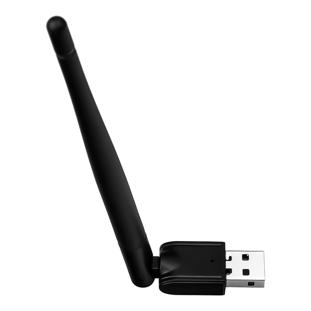 Scheda di rete senza fili 150 b/g/n dell&#39;adattatore di LAN di WiFi di USB 2.0 di MT-7601 802.11 Mbps con l&#39;adattatore senza fili ruotabile di Usb del chipset dell&#39;antenna: Default Title