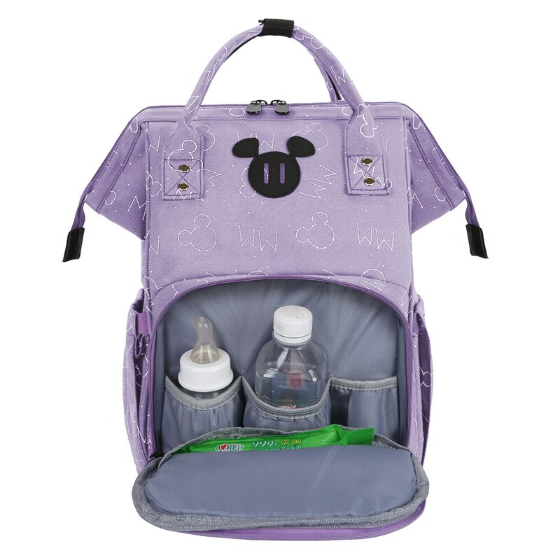 Schulter multi-funktion große kapazität USB Ladung murmeln Baby tasche murmeln der zurück milch Windel Baby Flasche Mutter tasche