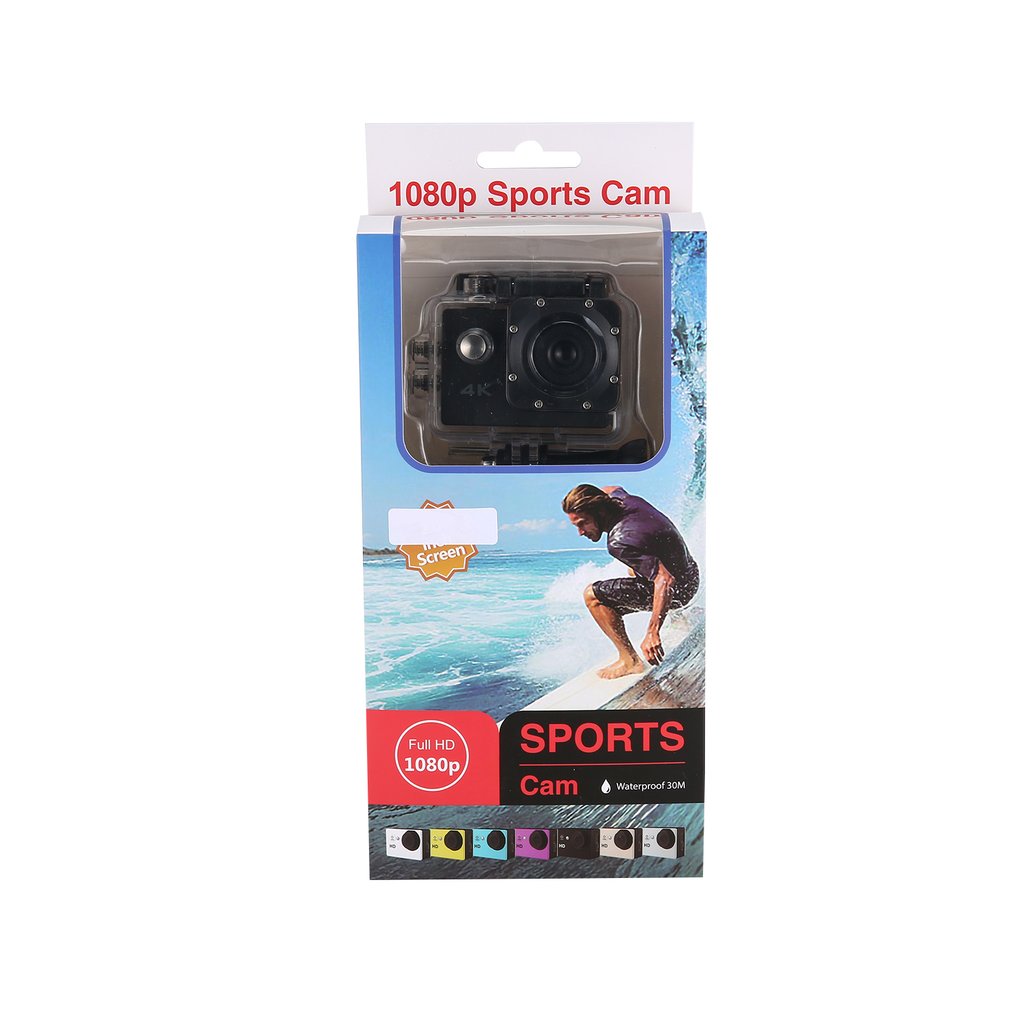 Sj camera 4k 2.0 inch lcd-scherm duiken 30m waterdichte camera extreme sporten  dv 1080p motor auto buitensporten