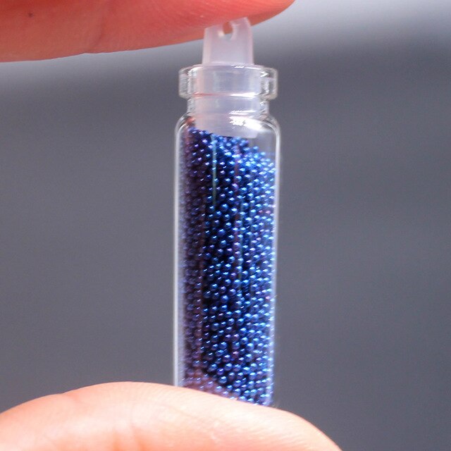 1Pcs Kleur Kralen Speelgoed Glass Bead Grappige Kinderen Speelgoed Plastic Cartoon Meisjes Magic Dieren Vervorming Speelgoed Kids Kralen: Navy Blue