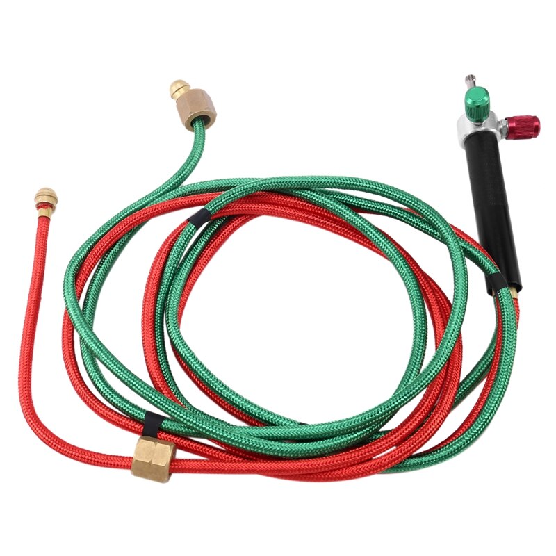 Micro-Gas Torch Mini Gas Little Torch Welding Soldering Kit With 5 Tips Welding Soldering Gun Flexible Hosed for Small Instrumen