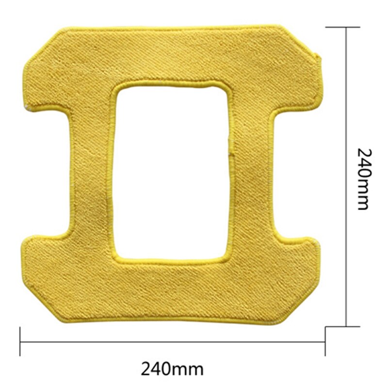 Mopa húmeda para Hobot 268, paño de mopa Weeper, limpiador de tela de microfibra para ventanas de vidrio, 5 uds.