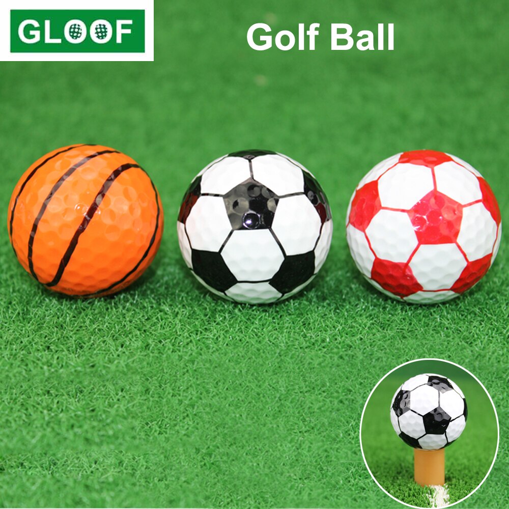 1Pcs 42.7mm Football Basketball Golf Practice Balls Synthetic Rubber Golf Balls Golf Ball Golfer Accessories