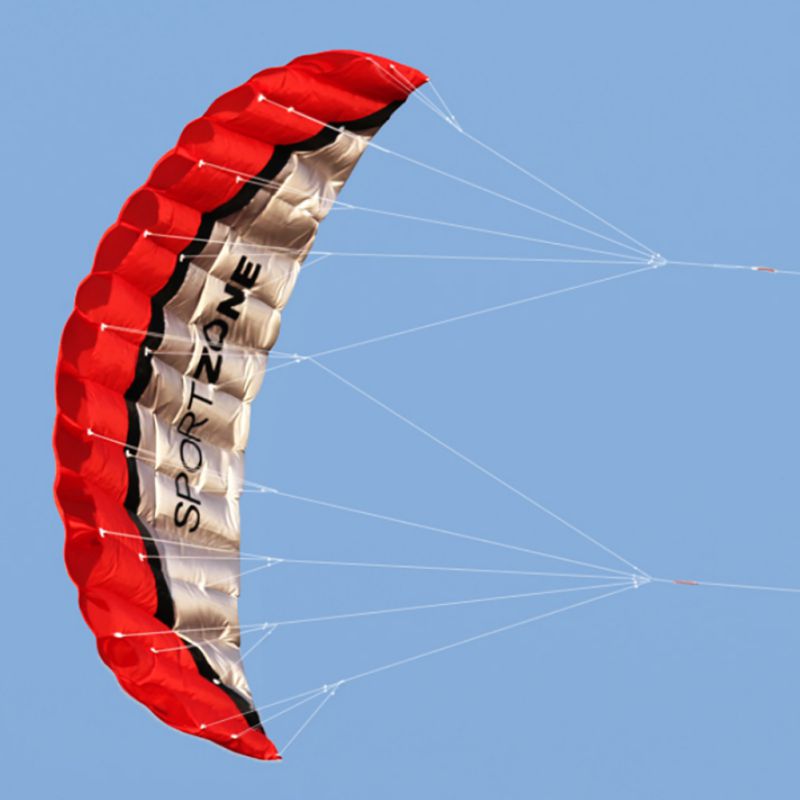 Outdoor Sports Sport Zone Two-line Soft Stunt Kite Rope Water Sports Surfing Equipment With 2 PCS 30 Meters