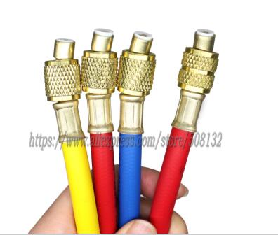 R134a R22 R410a tuyaux de charge de réfrigération utilisés pour jauge de collecteur numérique Testo 549 550 557 570/0563 1557 1550 0560 0550