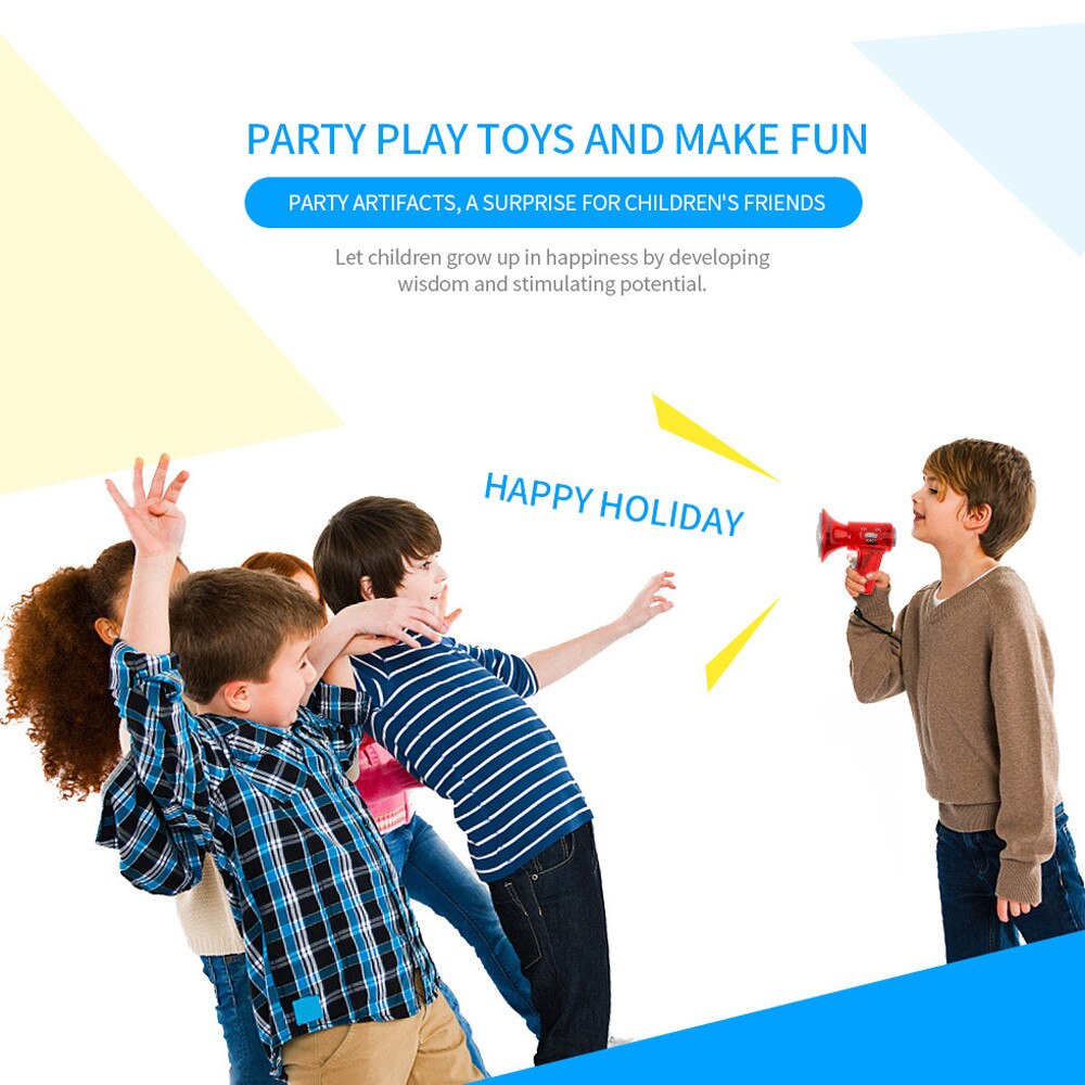 Grappige Multi Voice Changer Versterker 3 Verschillende Stemmen Fun Speelgoed Speaker Kids Educatief Kinderen Speelgoed Verjaardagscadeautjes