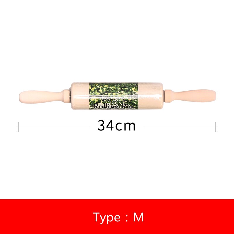 Rodillo de rodillo de barro suave para formación de piezas de barro, herramienta de cerámica de madera, palo de arcilla rodante: Amarillo claro