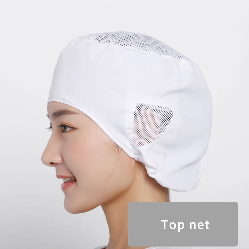 Keuken Hoed Mannen Vrouwen Chef Ober Hoed Restaurants Accessoires Stofdicht Kok Cap Ademend Hotel Voedsel Fabriek Kok Werk Uniform: 3