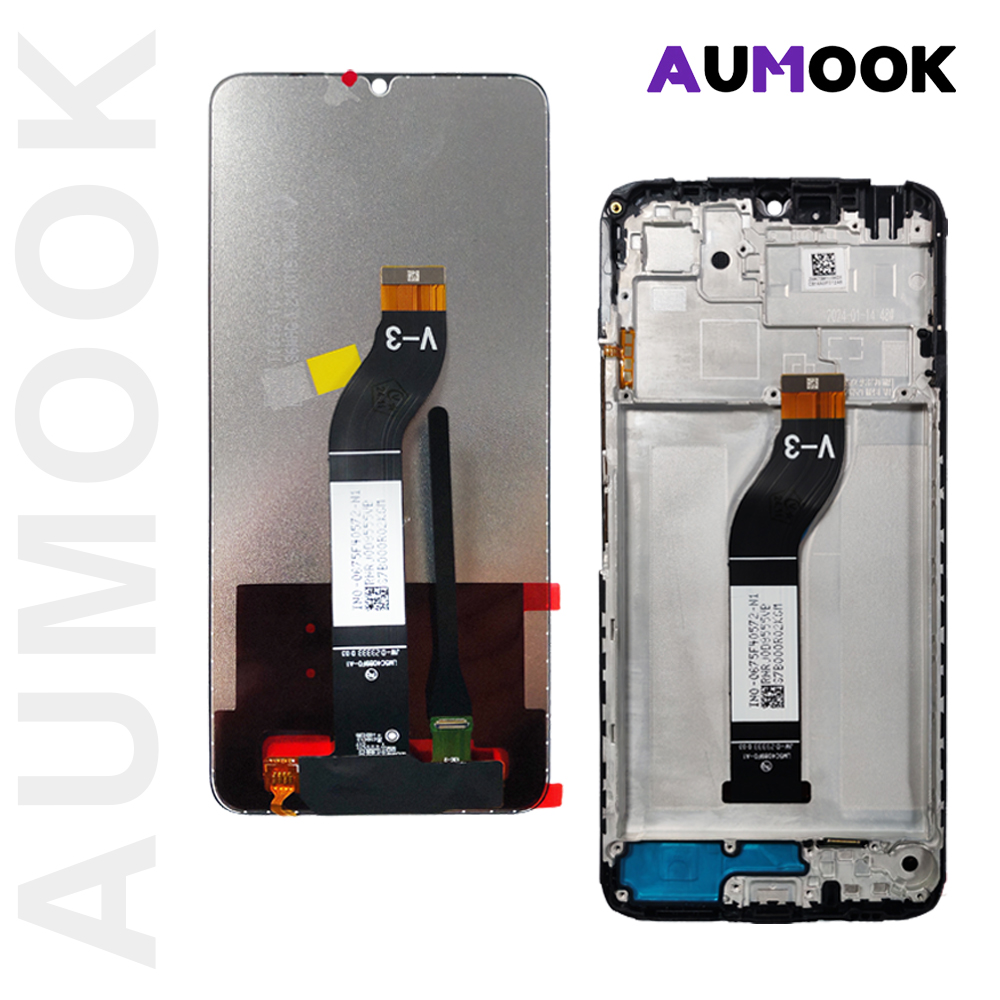 6.74" Screen for Redmi 13C LCD Display Touch Screen Digiziter Assembly pantalla For Xiaomi Redmi 13C With Frame LCD Display