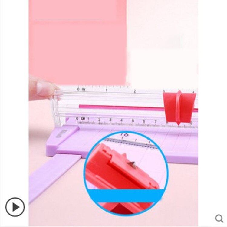 A4 Paper Cutting Mat Machine Kantoorbenodigdheden Foto Label Art Schilderen Trimmer Schroot Boeken Gereedschap Liniaal Verborgen Blade