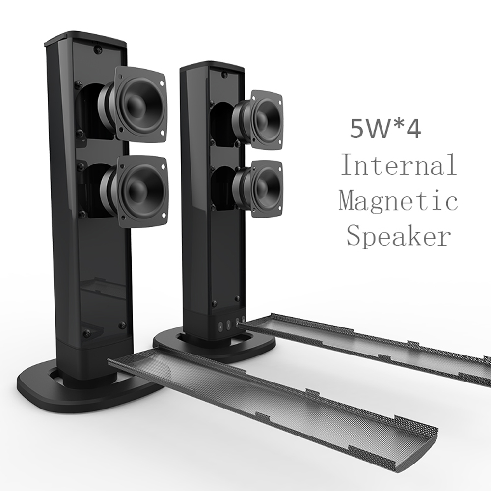 Powerful Soundbar Sound Radio Blaster Bar Audio TV PC Computer Subwoofer Wireless Home Theater Speaker