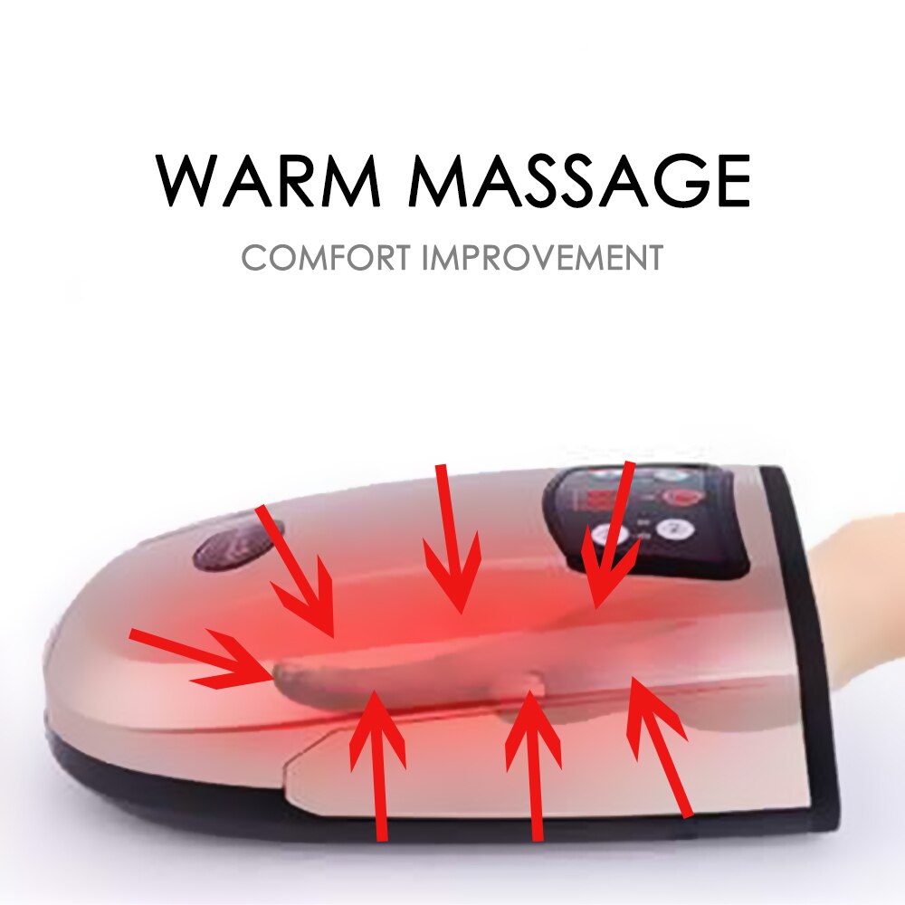 Electric Hand Massager Physiotherapy Equipment Palm Massage Device Pressotherapy Air Compression Finger Massager Apparatus