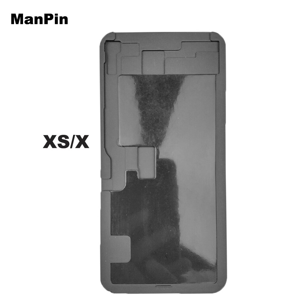 For iPhone 12Pro Mini 11Pro MAX XS XR X No Bend Flex Cable Rubber Pad Mat OCA Laminating Molds Mobile Phone LCD Screen Repair: XS