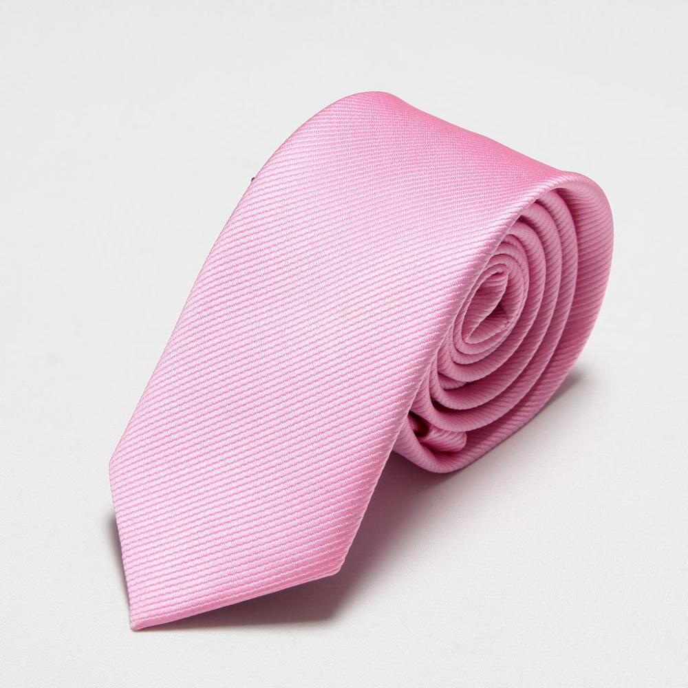 men ties novelty mens neck Slim Tie Turquoise blue neckties cravat ascot solid color wedding business: Pink