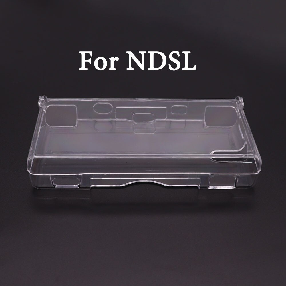 Transparent Crystal Case Clear Hard Cover Shell For Nintend DSL NDS Lite NDSL for DSi NDSi XL LL NDSXL Console: For NDSL