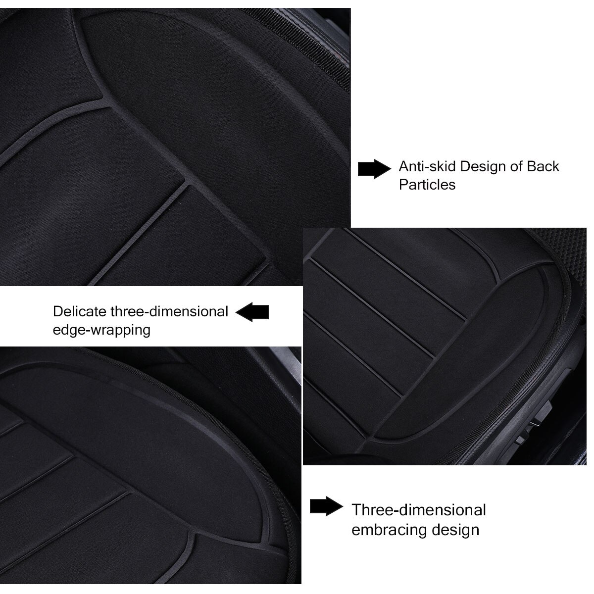 Universal 12V Electric Heated Car Warmer Front Seat Cushion Winter Thermal Soft Seat Cover Pad with Temperature Controller