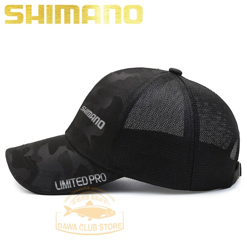 Summer SHIMANO fishing breathable baseball cap men and women spring and summer camouflage fishing cap riding mountaineering sun