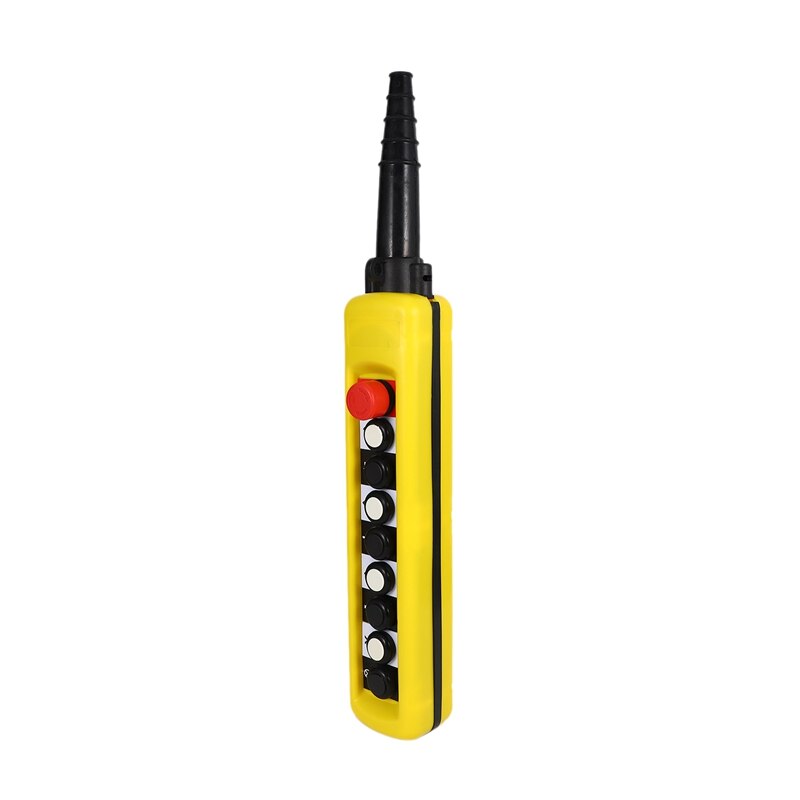 XAC-A8713 Rainproof Crane Control Button, 8 Button Single Speed with Emergency Stop
