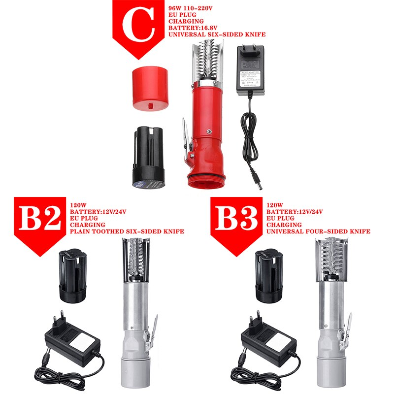 Máquina de descalcificación de pesca, báscula eléctrica Universal portátil de carga, limpiador de detergente de pescado, removedor, raspador de mariscos, 96W