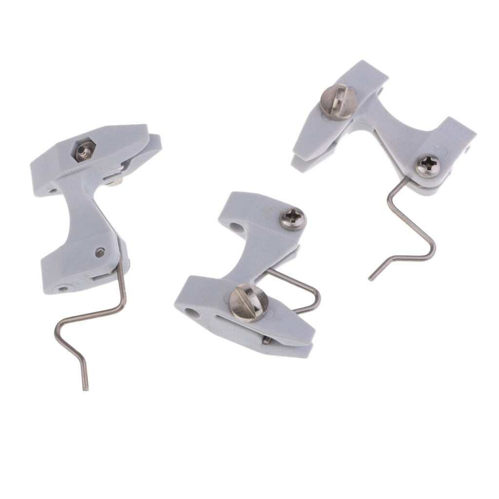 3 sztuk/zestaw regulowane napięcie Downrigger wysięgnik duża gra trolling Wędkarstwo uwolnienie klipy