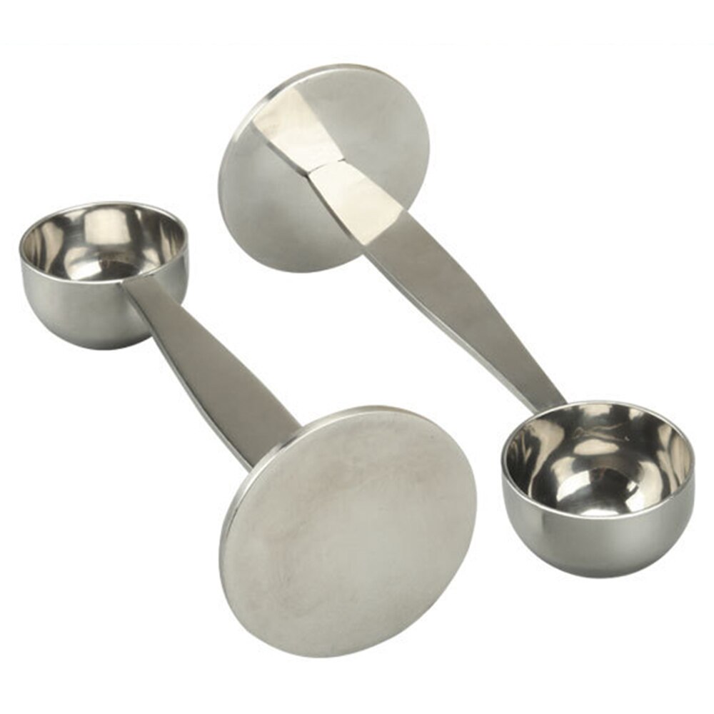 Cucharas de acero inoxidable de , cucharas dosificadoras de café en polvo, utensilios para café y té de acero inoxidable