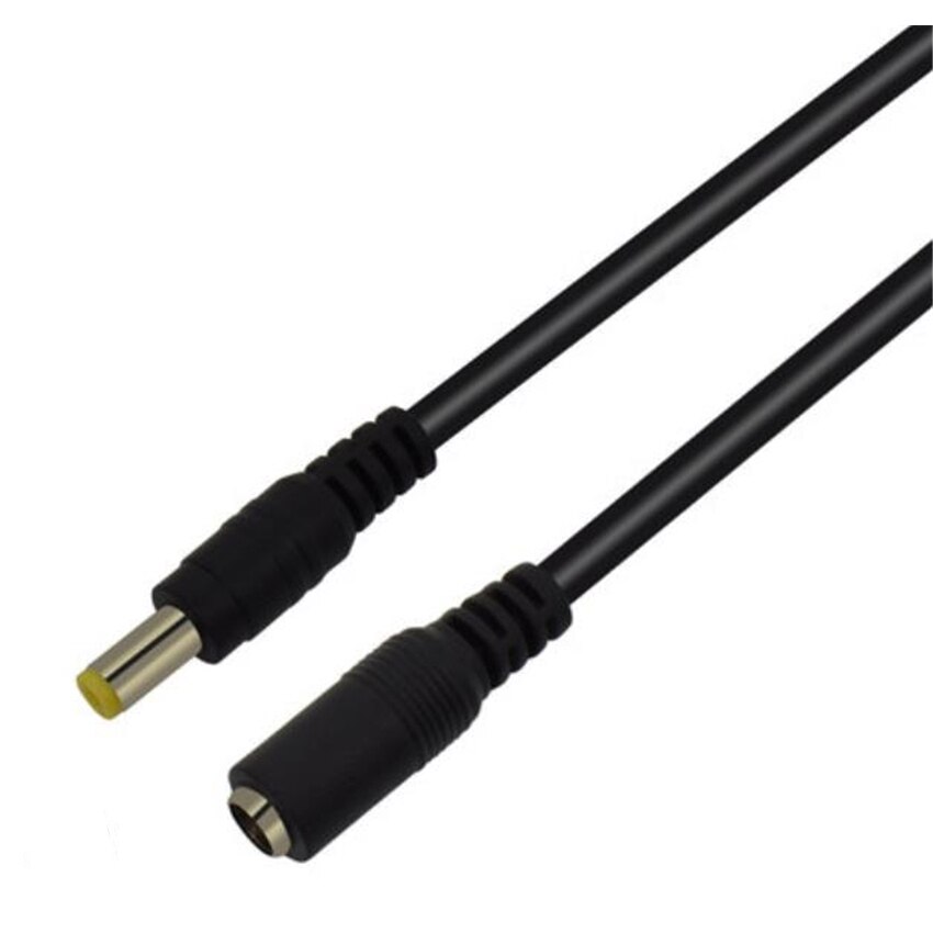 5m DC12V Power Extension Cable, 5.5mm Outer Diameter Connector Male To Female For CCTV Network Security Camera