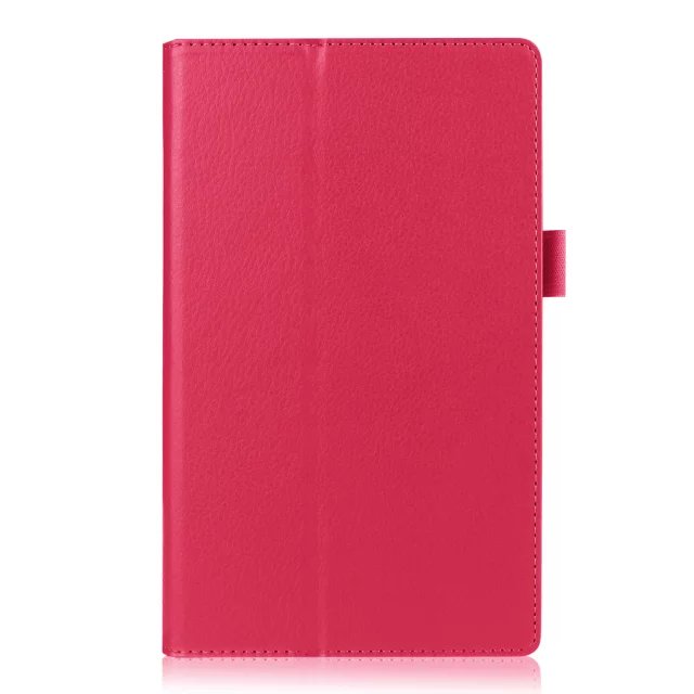 Pu leather case cover voor asus zenpad 8.0 p024 z380 z380c z380kl 8 inch tablet case + gratis screen protectors + touch pen: rose red