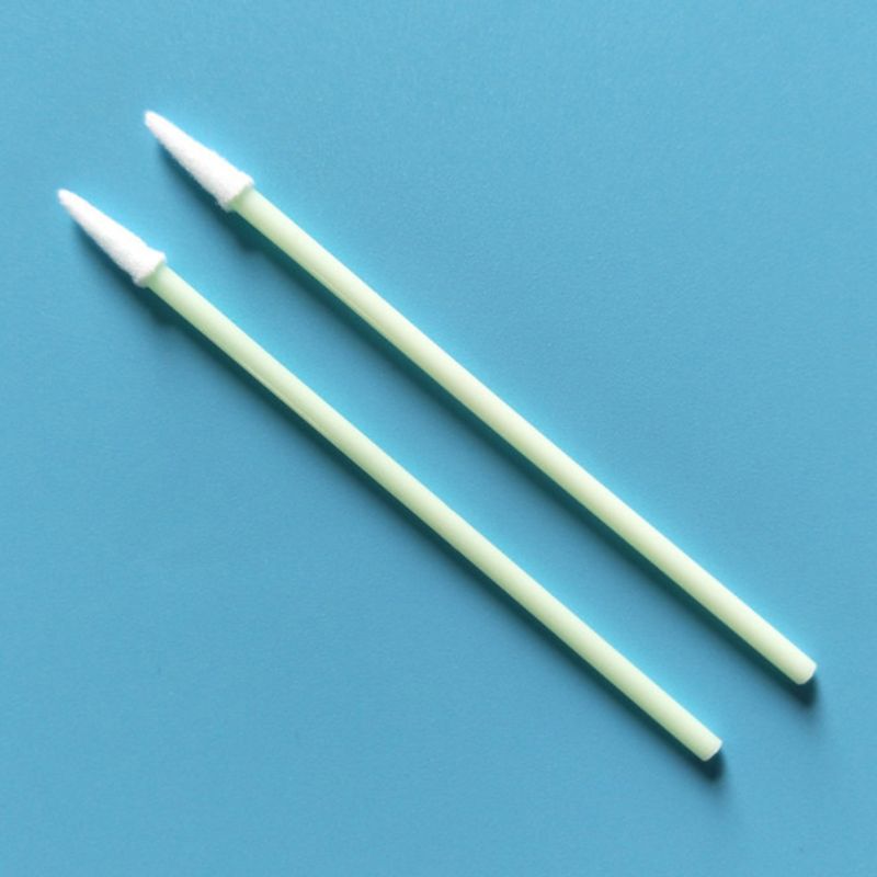 Cotons-tiges de nettoyage à pointe pointue, 100 pièces/paquet, bâtons éponge haute densité Q0KD