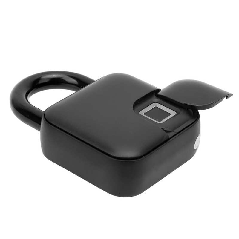 laptop locks Keyless Smart Fingerprint Padlock Anti-Theft Lock for Cabinet Dormitory Home IP65 Waterproof laptop safety