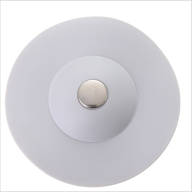 Tapón de drenaje de goma para bañera, tapón de drenaje para el suelo, suministro antiobstrucción para ducha, desagüe para bañera: Gris