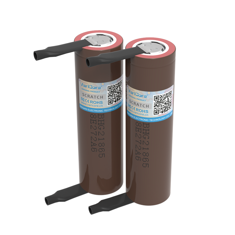 1-6PCS Varicore HG2 18650 3000mAh Rechargeable lithium-ion Battery 30A High Current High-discharge + DIY Nicke