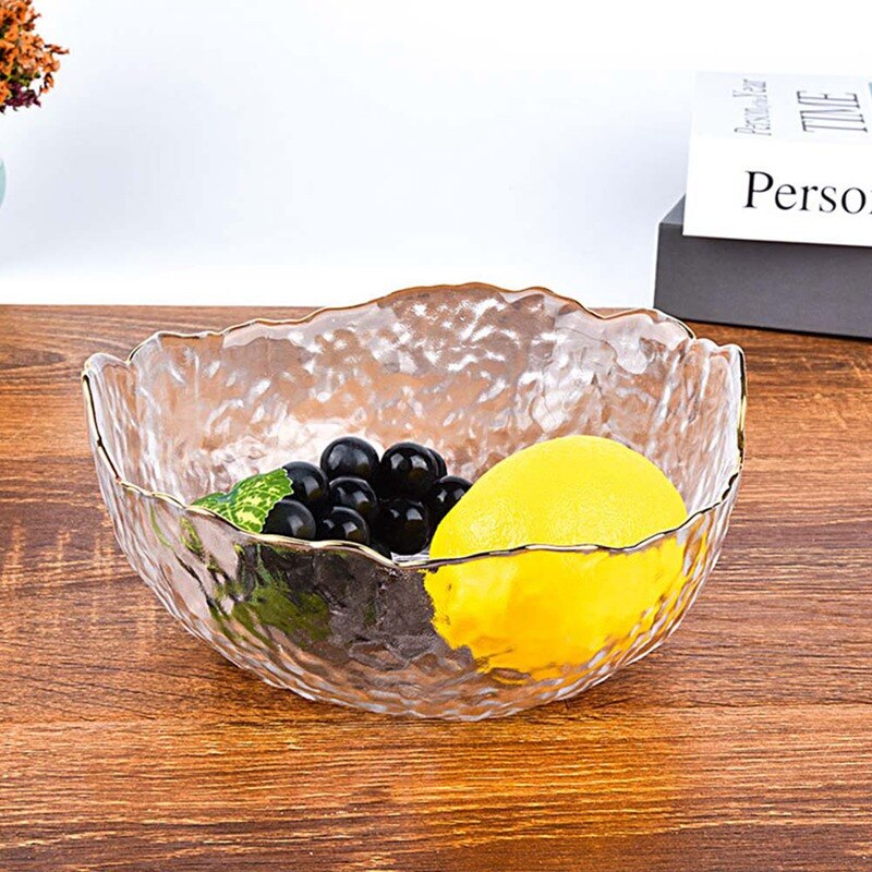 Onregelmatige Glazen Kom Fruit Ijs Slakom Servies Soep Dessert Fruit Kommen Keuken Servies Servies Decor