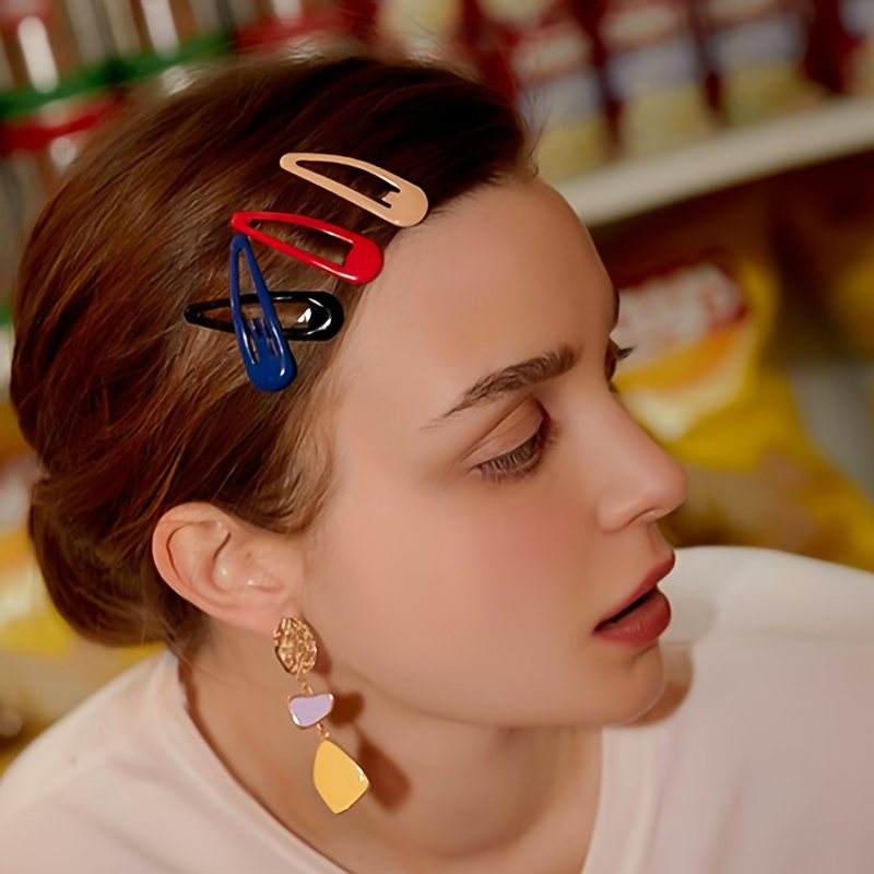 20 stk. pastellfargede, søte, fargerike hårspenner til jenter, stilige hårtilbehør med tegneserietema til låve