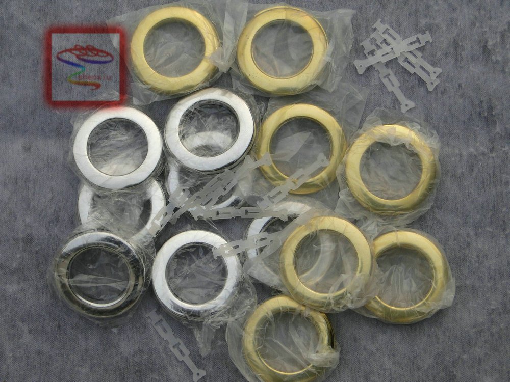 80pcs Gordijn Bevestiging Ring Romeinse Ring Grommet Top Ring Perforeren Ring Gordijn Accessoires