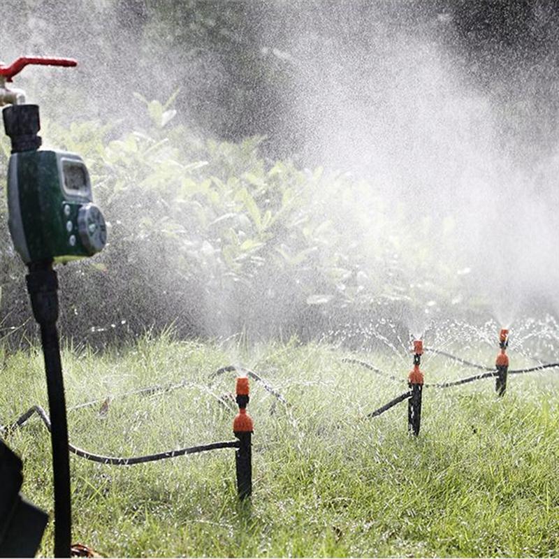 Battery Powered Outdoor Garden Irrigation Controller Irrigation Timer Garden Automatic Watering Device No Battery Included