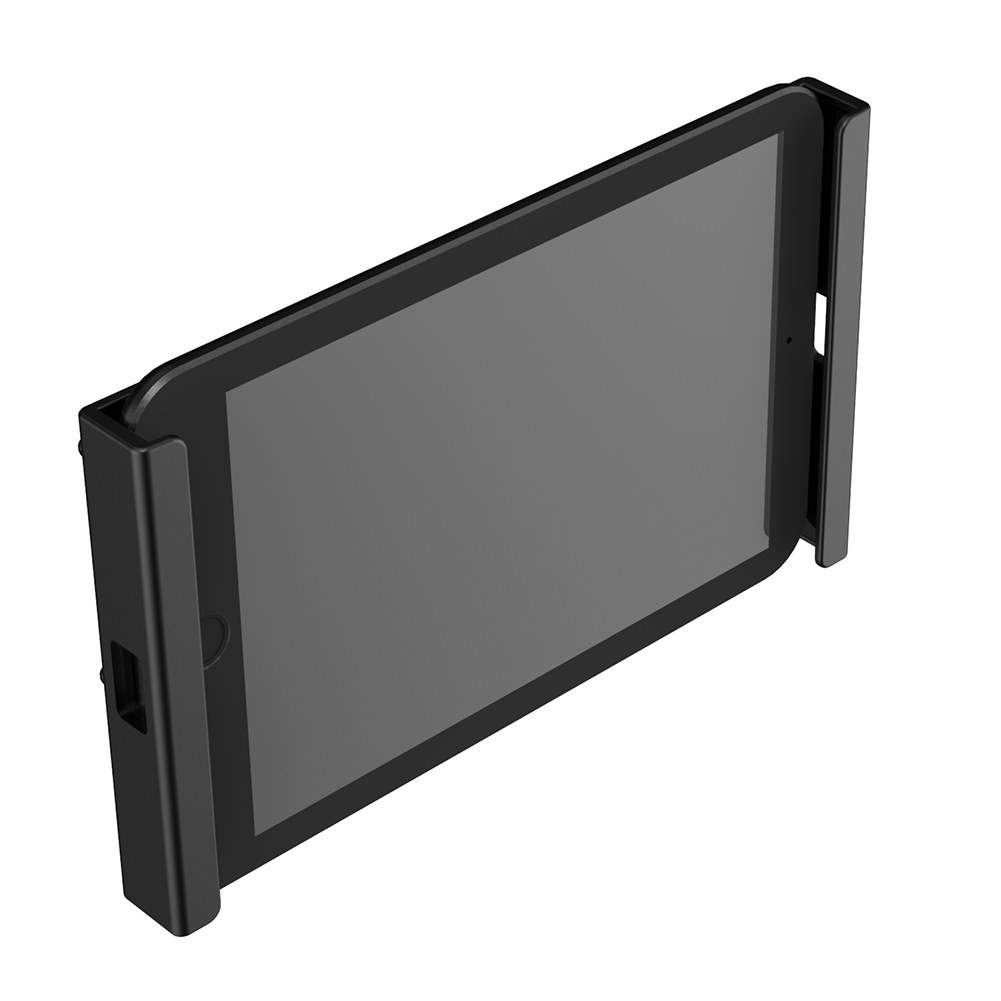 2 stuks universele wandgemonteerde tabletstandaardhouder vast met lijm/schroef tablet muurbeugel voor iPad/iPhone 15 14/Kindle E-Reader