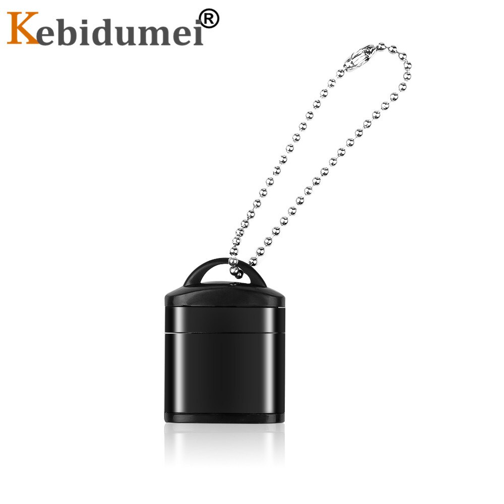 Kebidumei mini adaptador otg usb 2.0, leitor de cartão micro sd tf para pc notebook, câmera de celular de plástico, cartão de memória micro sd tf