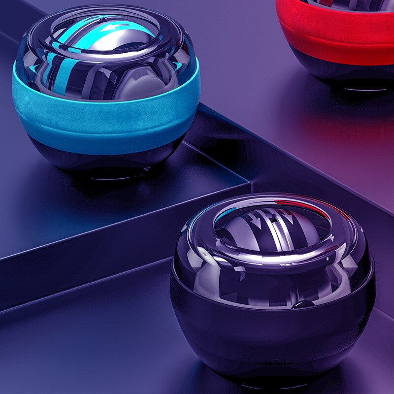 Self-Starten Fidget Spinner Volwassen Stress Reliever Speelgoed Pols Power Oefening Antistress Gyroscoop Kinetische Speelgoed Met Led Licht