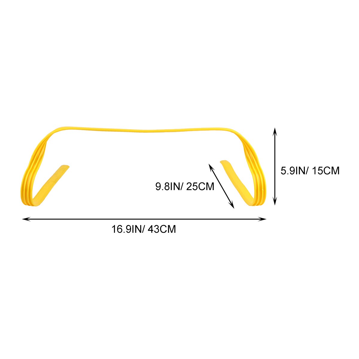 4Pcs Football Training Equipment Small Training Hurdles Speeds Hurdles for Kids