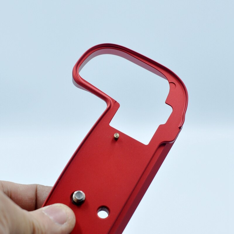 Soporte de placa L de liberación rápida soporte de trípode de mano para cámara Canon EOS RP Arca Swiss cabeza de trípode (rojo)