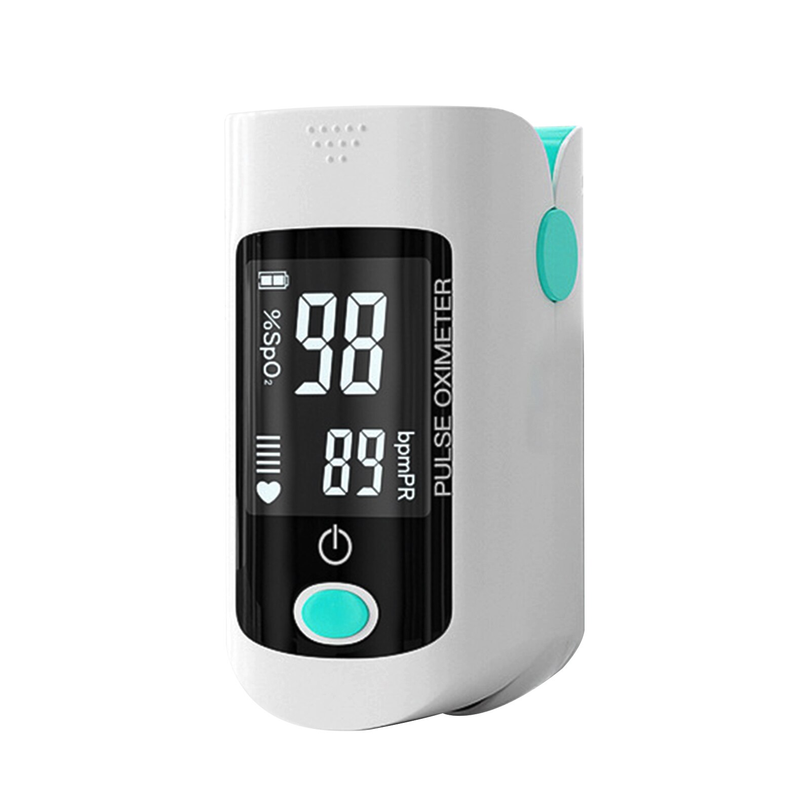Fingertip Pulse Oximeter Blood Oxygen Saturation SpO2 & PR Monitor 8S Quick Measure Pulse Rate Measurement Meter for Home Sports