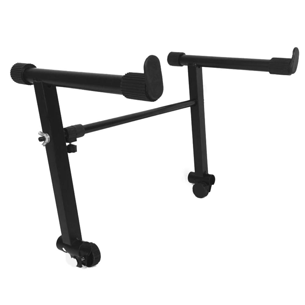 Adjustable Electronic Piano Keyboard Stand Instrument Holder Accessories: Default Title