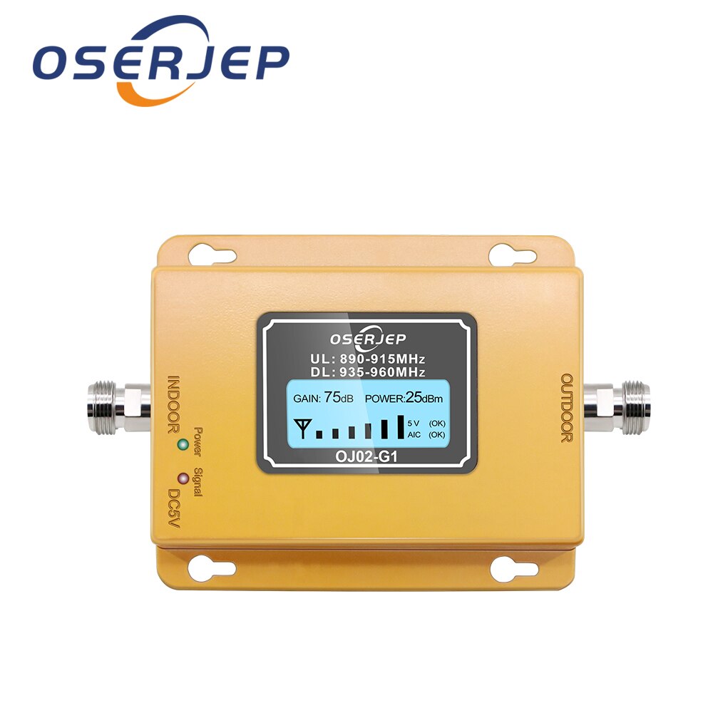 Gsm repeater GSM 900MHz Amplifier 20Dbm lcd Mini Mobile Phone Signal Booster Repeater Amplificatore 900 cell Repetidor GSM 980